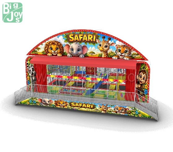 Foldable Soft Playground With Trailer